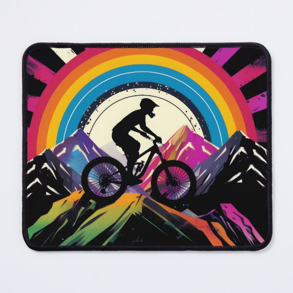 Item preview, mountain bikers - MTB designed and sold by FlowersColorful.