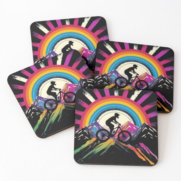 Item preview, mountain bikers - MTB designed and sold by FlowersColorful.