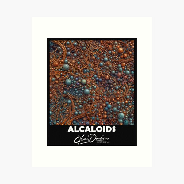 Aperçu de l'œuvre Alcaloids 92 créée et vendue par olivier duchossoir.