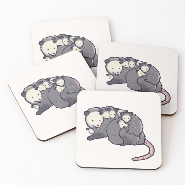 Artikelvorschau, Opossum-Familie entworfen und verkauft von Artofmayara.