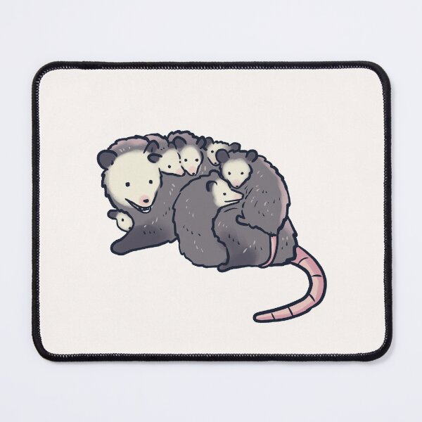 Item preview, Opossum family designed and sold by Artofmayara.