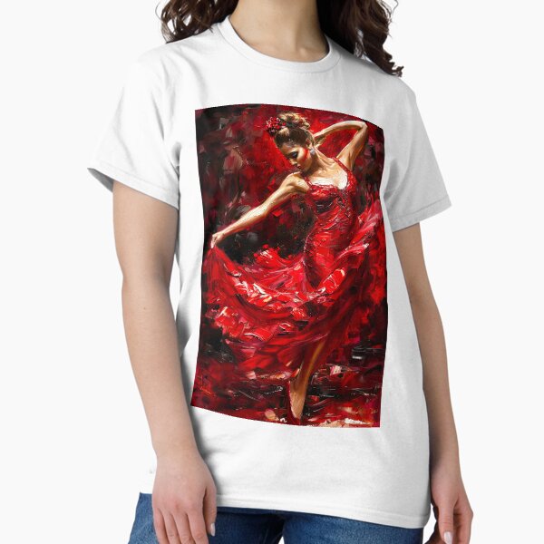 Vista previa del artículo con la obra «Furia flamenca», diseñado y vendido por AM FineArtPrints.