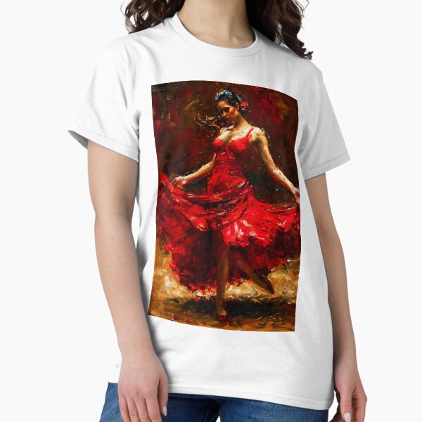 Vista previa del artículo con la obra «Furia flamenca», diseñado y vendido por AM FineArtPrints.