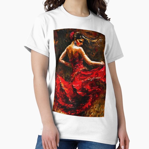 Vista previa del artículo con la obra «Furia flamenca», diseñado y vendido por AM FineArtPrints.