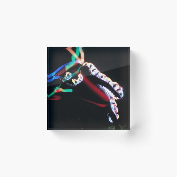 Item preview, Abstract photography body light painting designed and sold by Carré Comme Orange.
