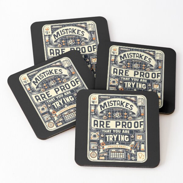 Item preview, Mistakes Are Proof That You Are Trying designed and sold by Anupios.