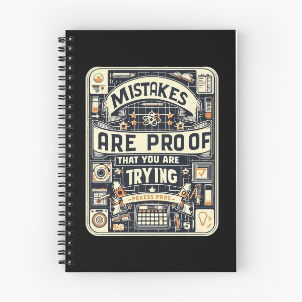 Item preview, Mistakes Are Proof That You Are Trying designed and sold by Anupios.