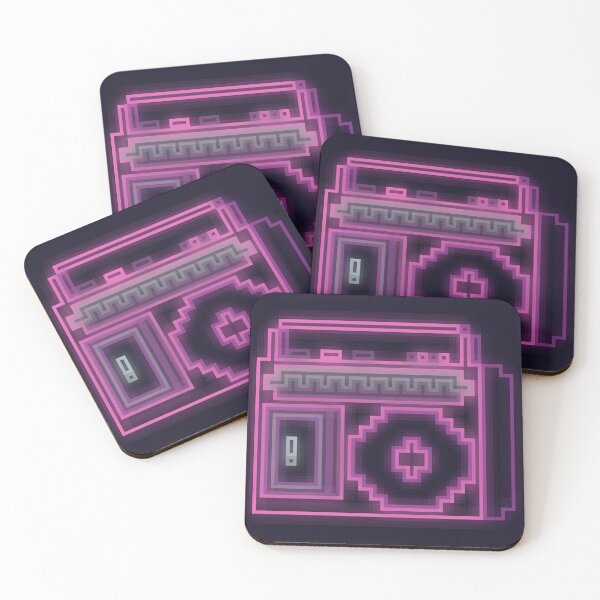 Item preview, Vintage Pixel Art Radio - Retro Soundwaves Nostalgia designed and sold by ThePixeler.