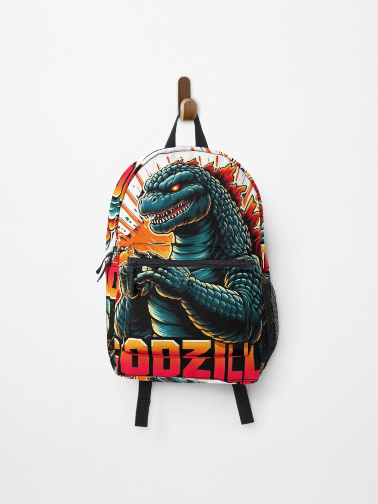 Godzilla orders book bag