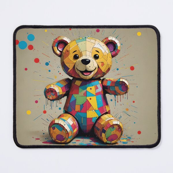 Item preview, A toy with a smiling teddy bear designed and sold by EdwardBratton.