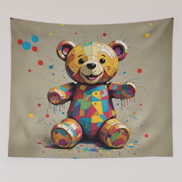 Item preview, A toy with a smiling teddy bear designed and sold by EdwardBratton.