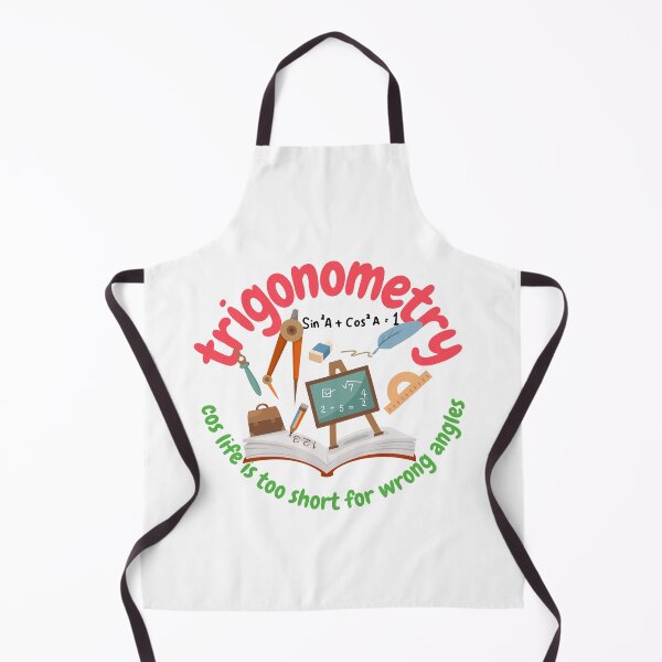 Item preview, Trigonometry, cos life is too short for wrong angles, math and trigonometry designed and sold by NoetherSym.