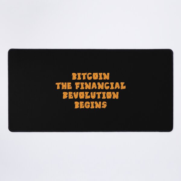 Item preview, Bitcoin Reflections Mirror Crypto Designs designed and sold by RadDeck.