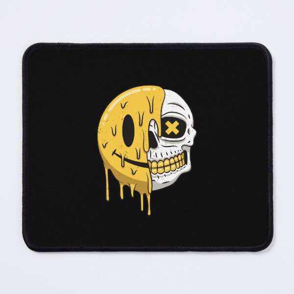 Item preview, Trippy Smile Skull Face Acid-house DJ EDM Festival Techno Rave designed and sold by BlessLifePrints.