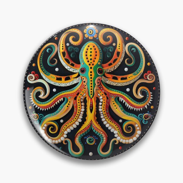 Item preview, Artistic Aquatic Awesomeness: Dive into the World of Our Stunning Octopus Design! designed and sold by Ignorant-Artist.
