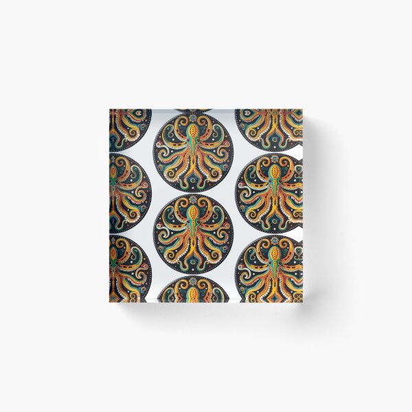 Item preview, Artistic Aquatic Awesomeness: Dive into the World of Our Stunning Octopus Design! designed and sold by Ignorant-Artist.