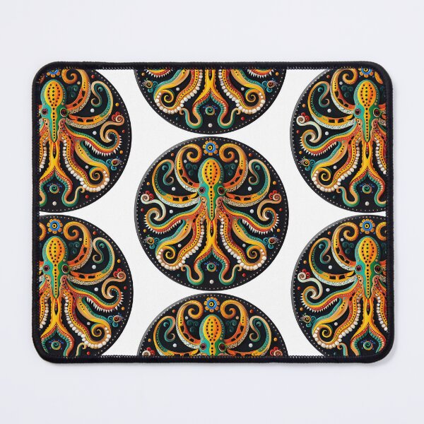 Item preview, Artistic Aquatic Awesomeness: Dive into the World of Our Stunning Octopus Design! designed and sold by Ignorant-Artist.