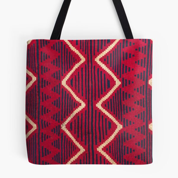 Item preview, Red Serape Textile Print 002 | Cali Boho | Bossy Cat Home designed and sold by BossyCatHome.