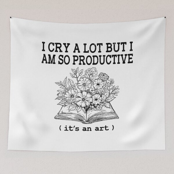 Item preview, i cry a lot but i am so productive its an art - taylor swift designed and sold by Yasminae.