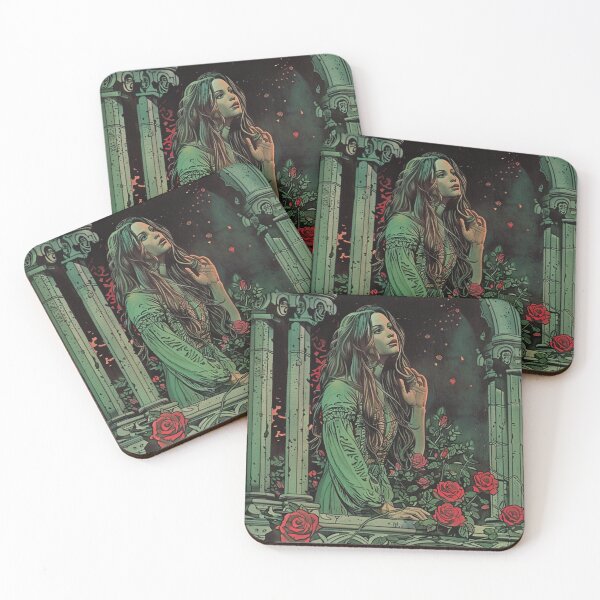 Item preview, Princess at her Balcony - 70s Heroic Fantasy designed and sold by AxeWave.