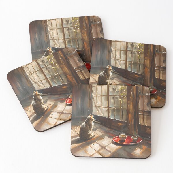 Item preview, Cat Sitting In Front Of Window designed and sold by sakurashorty.