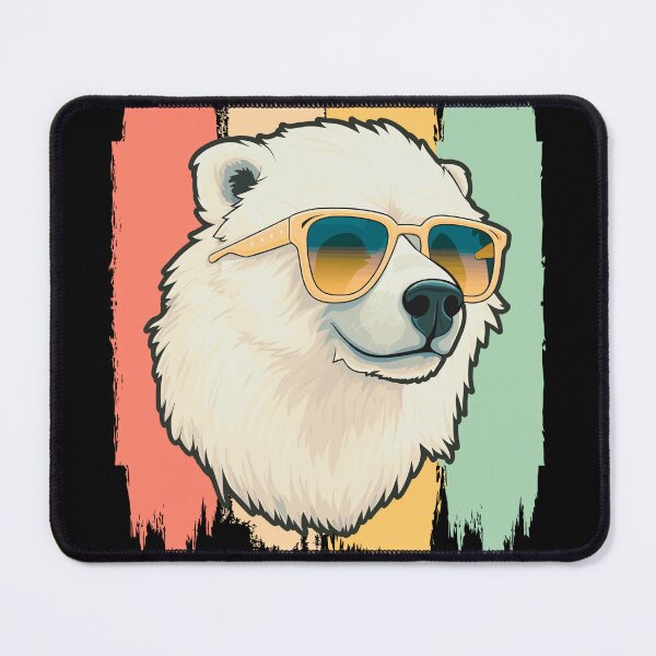 Item preview, Artic Sea Polar Bear Retro Vintage designed and sold by AussieWonders.