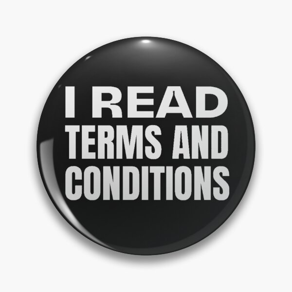 Item preview, I Read Terms And Conditions designed and sold by Printshac.