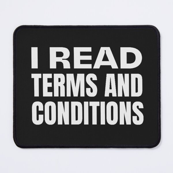 Item preview, I Read Terms And Conditions designed and sold by Printshac.