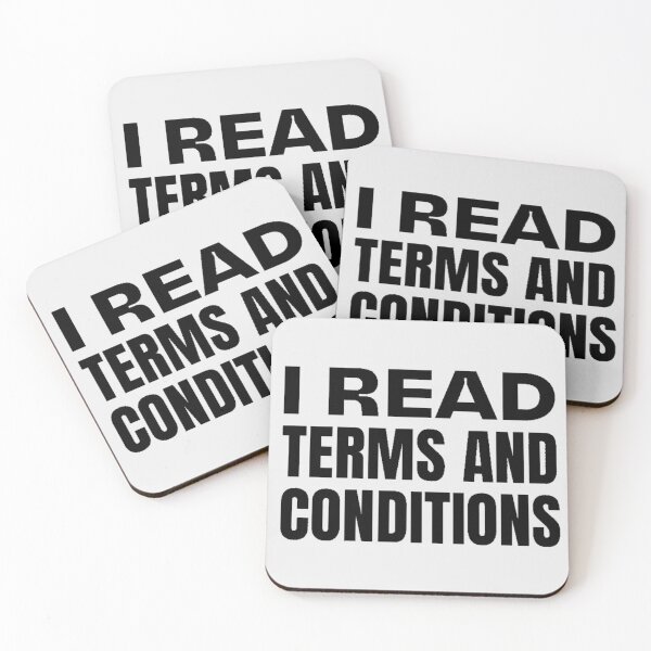 Item preview, I Read Terms And Conditions designed and sold by Printshac.