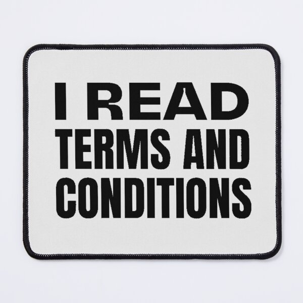 Item preview, I Read Terms And Conditions designed and sold by Printshac.