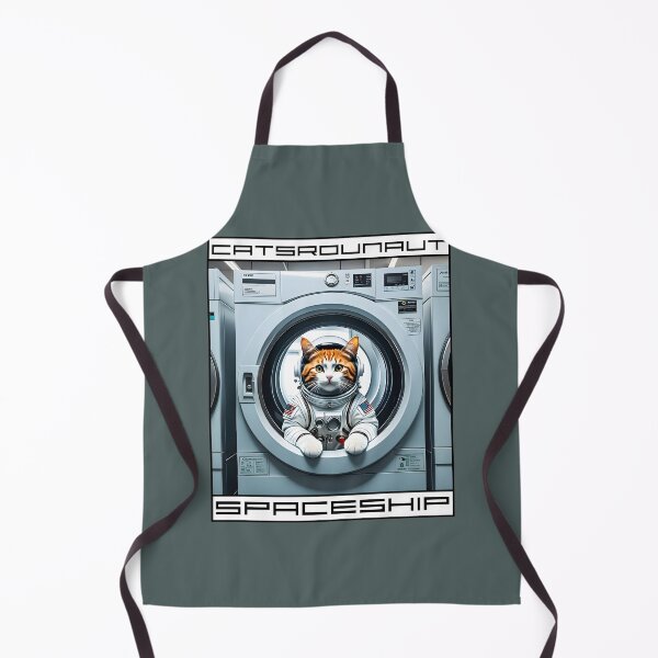 Item preview, Washing Machine Catspaceship designed and sold by chilangopride.
