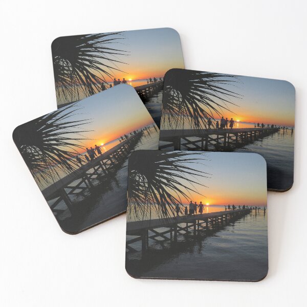 Item preview, Sunset at Little Harbor Pier Florida designed and sold by Linda Walsh.