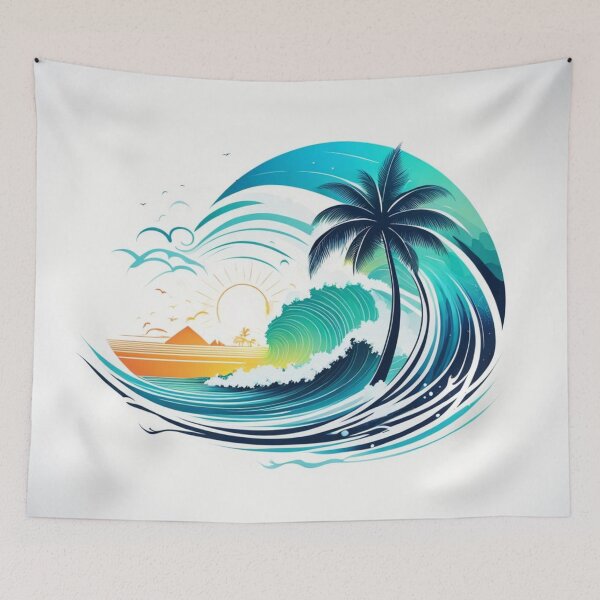 Item preview, Surfing Tropical designed and sold by JackFreestone.