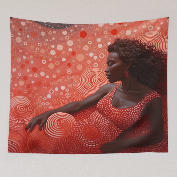 Item preview, Aboriginal Inspired Dot Art - Earth Nature designed and sold by GrinGalore.