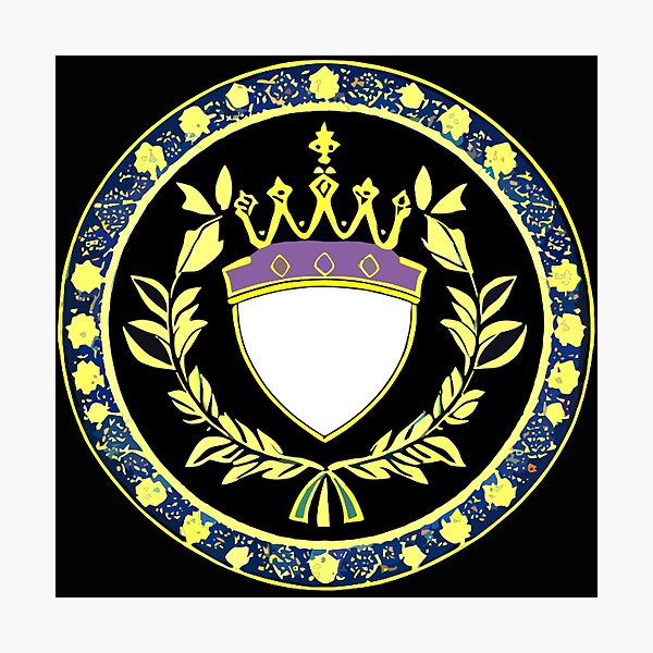 Item preview, Crown and Laurel: A Heraldic Vision designed and sold by Highlandkings.