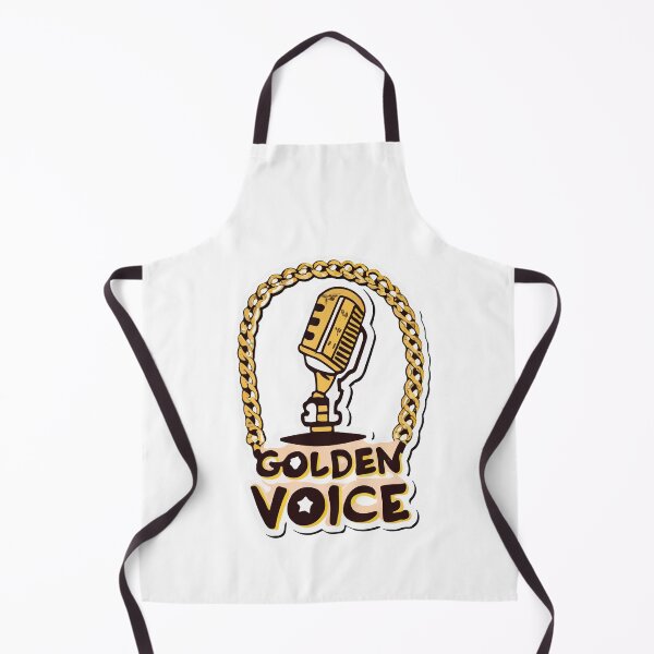 Item preview, Golden Voice - Microphone Pendant & Gold Chain Design designed and sold by NiftyWrx.