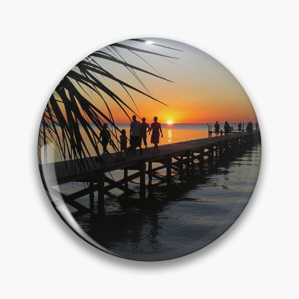 Item preview, Sunset at Little Harbor Pier Florida designed and sold by Linda Walsh.