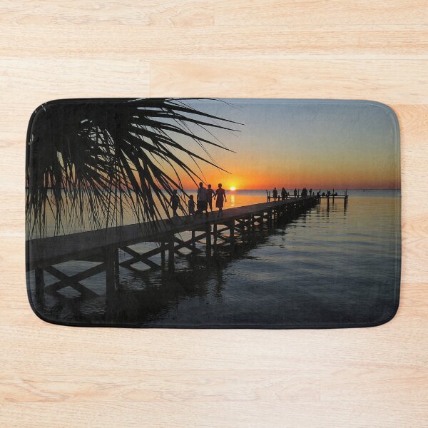 Item preview, Sunset at Little Harbor Pier Florida designed and sold by Linda Walsh.
