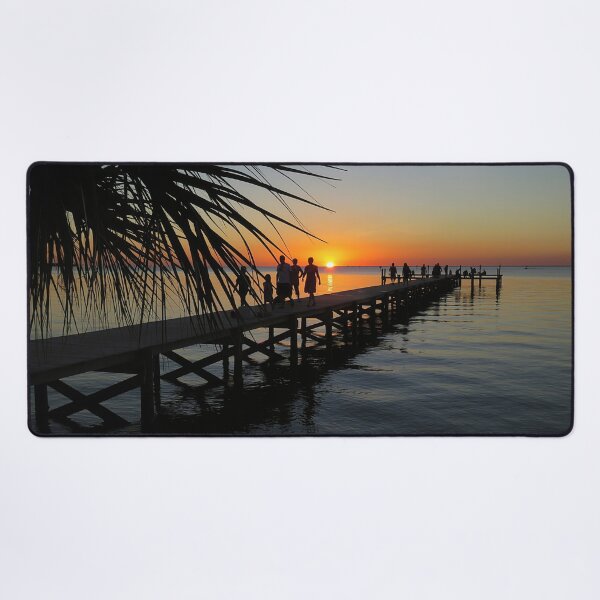 Item preview, Sunset at Little Harbor Pier Florida designed and sold by Linda Walsh.