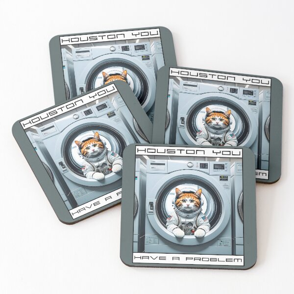 Item preview, Washing Machine Catspaceship II designed and sold by chilangopride.