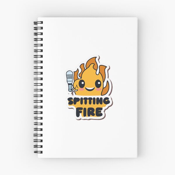 Item preview, Spitting Fire - Rap Microphone and Emoji Combo designed and sold by NiftyWrx.