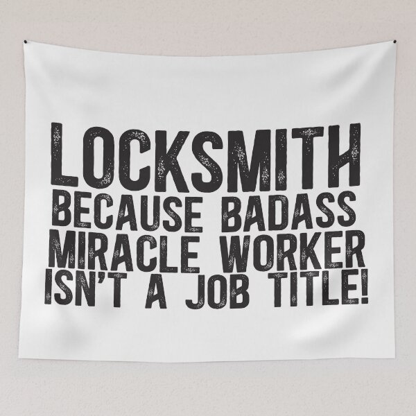 Item preview, Locksmith Miracle Worker designed and sold by TeesYouWant.