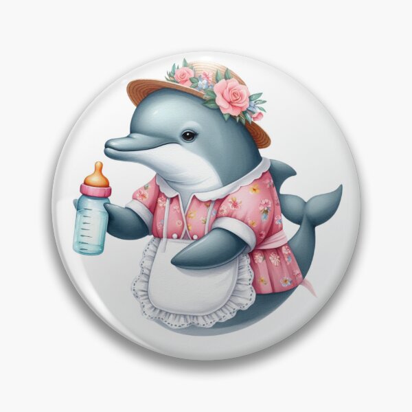 Item preview, Adorable dolphin babysitter designed and sold by Alex CrazyDesigns.
