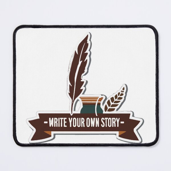 Item preview, Elegant Feather Quill & Inkwell - Write Your Own Story designed and sold by NiftyWrx.