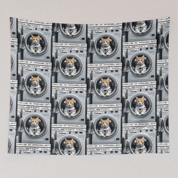 Item preview, Washing Machine Catspaceship III designed and sold by chilangopride.