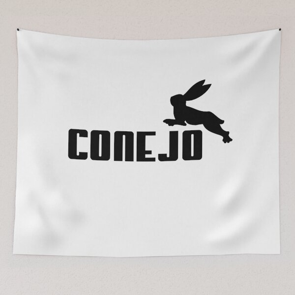 Item preview, Conejo Logo (black) designed and sold by MargiKnights.