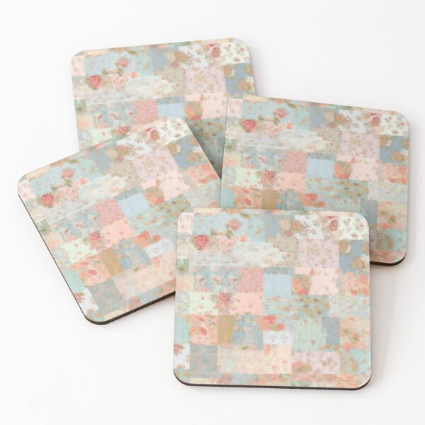 Item preview, Vintage flowers,roses,patchwork,summer pattern  designed and sold by MariaMarinova.