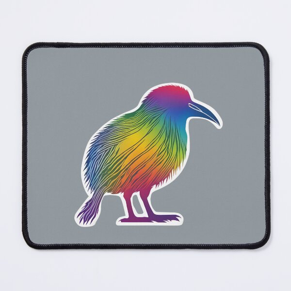 Item preview, Rainbow Kiwi Bird LGBTQ New Zealand Pride Month designed and sold by MomentumCloset.