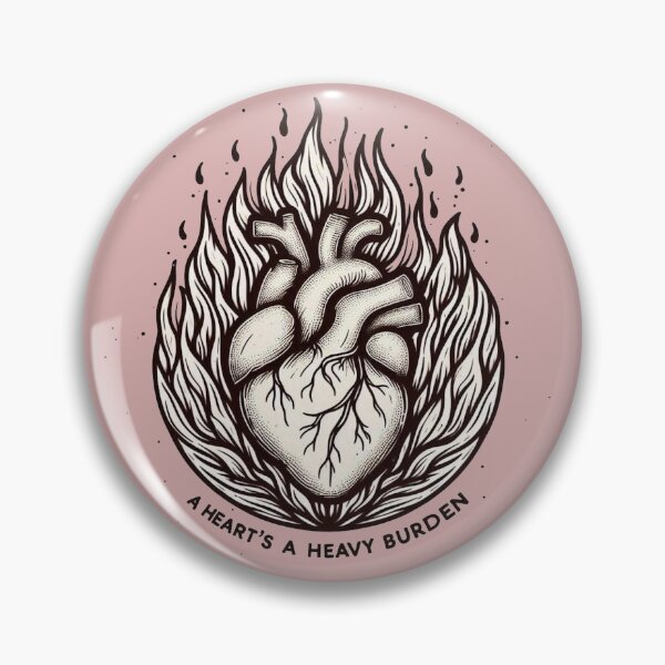 Item preview, A hearts a heavy burden designed and sold by Vkinsify.