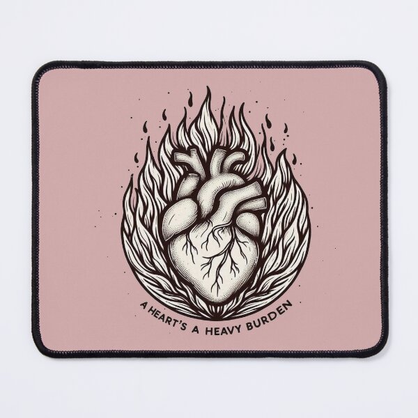 Item preview, A hearts a heavy burden designed and sold by Vkinsify.